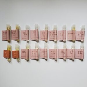 Ginger June Oil Samples (18 Total)